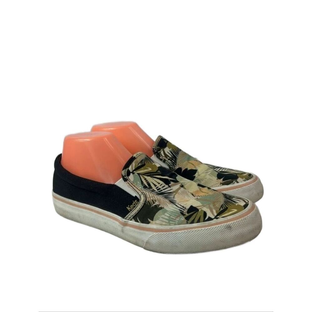 Keds Jump‎ Kick Slip On Palm Tree Canvas Women’s Sneakers
